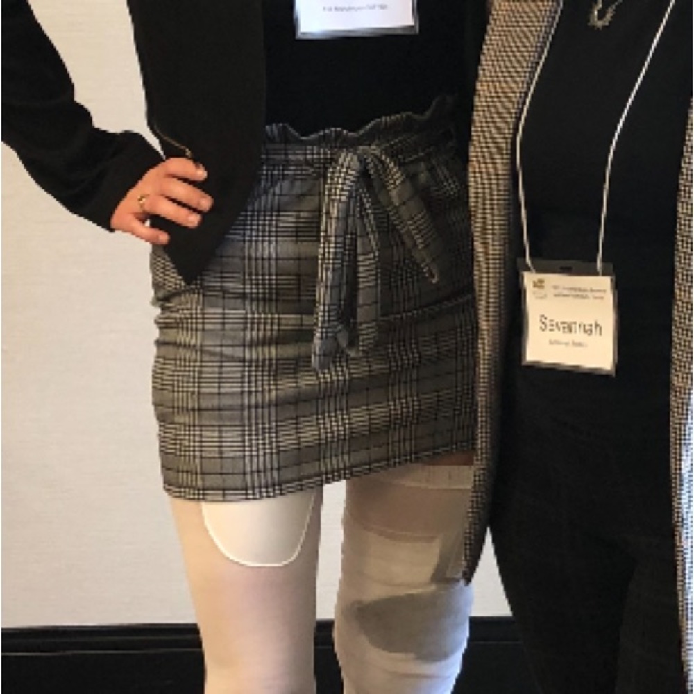 Plaid Skirt